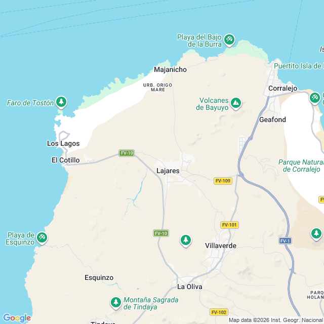 Approximate location
