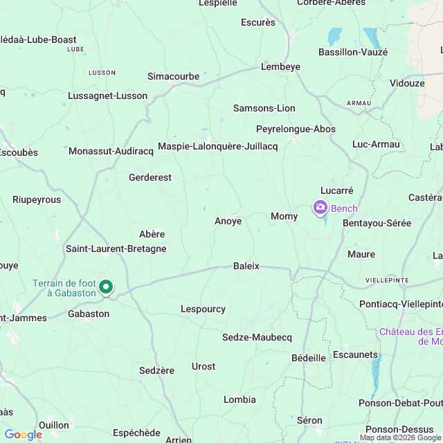 Approximate location