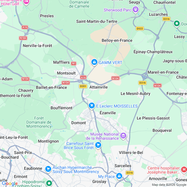 Approximate location
