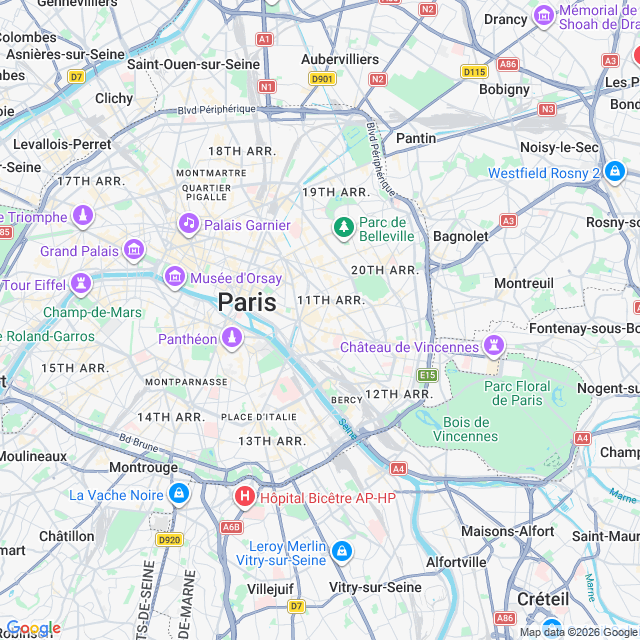 Approximate location