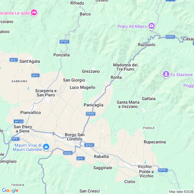 Approximate location