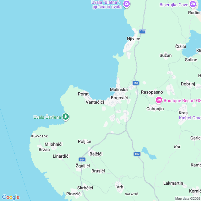 Approximate location