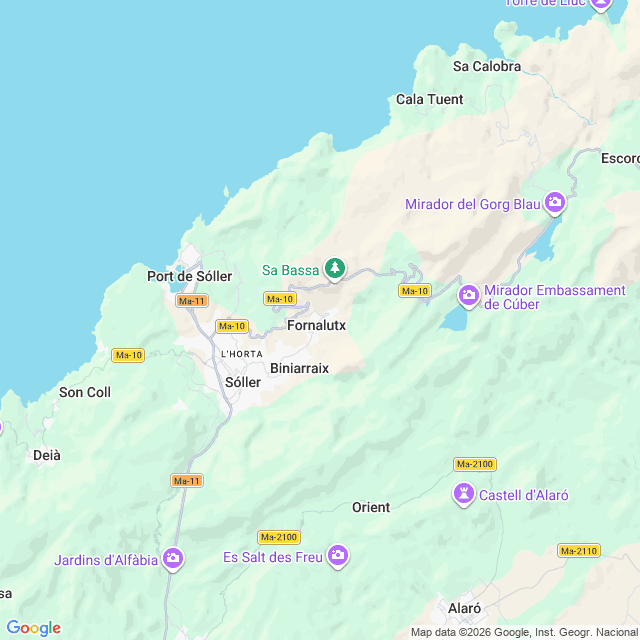 Approximate location