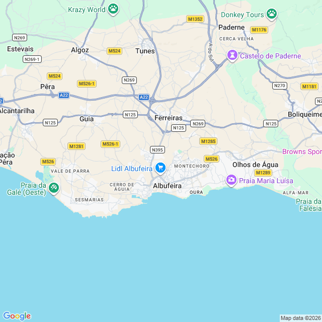 Approximate location