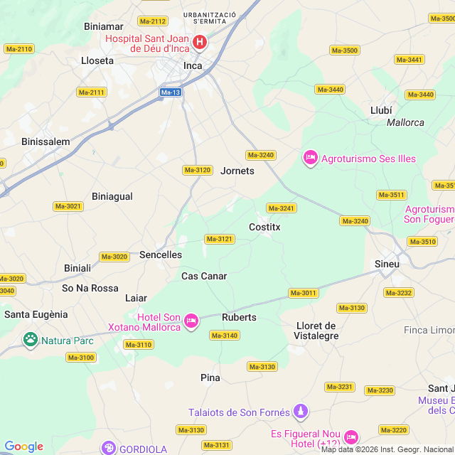 Approximate location
