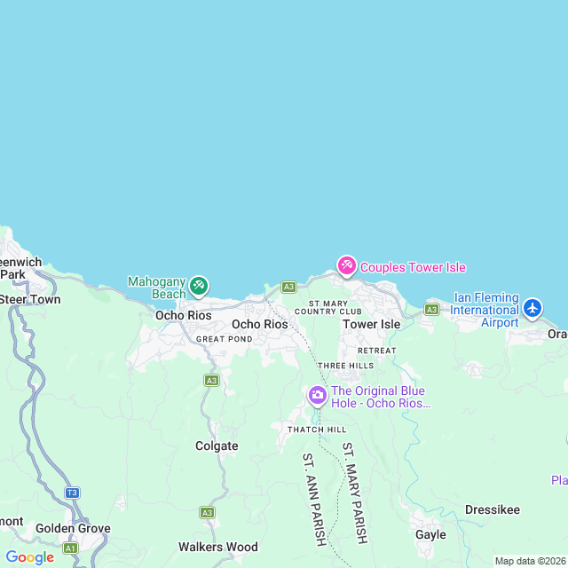Approximate location