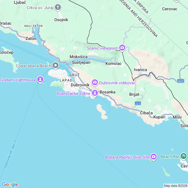 Approximate location