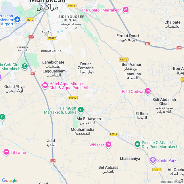 Approximate location