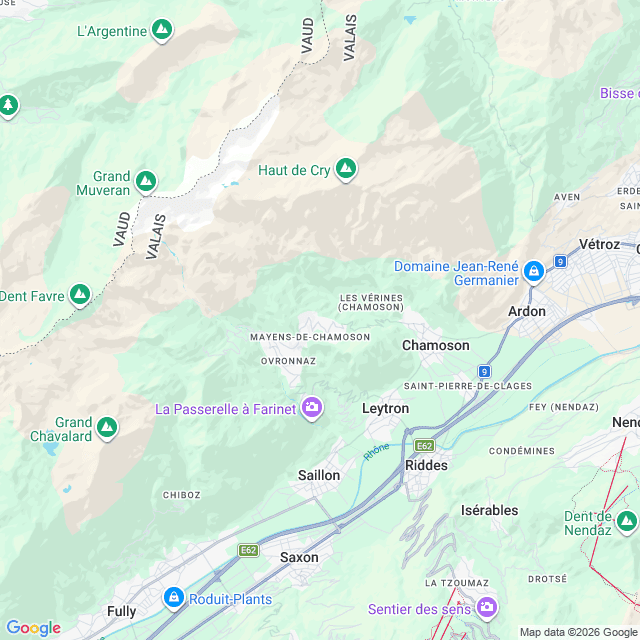 Approximate location