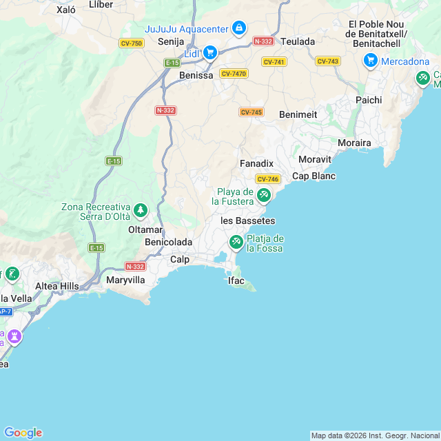 Approximate location