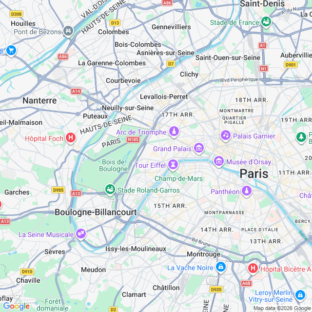 Approximate location
