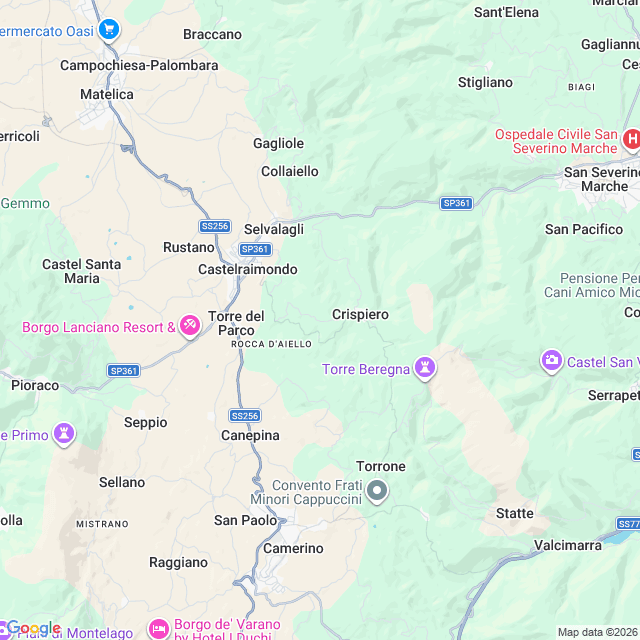 Approximate location