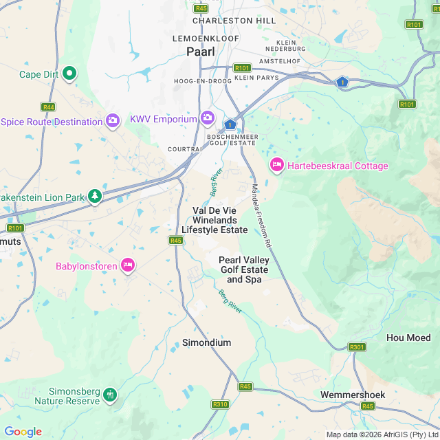 Approximate location