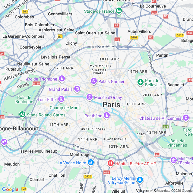 Approximate location