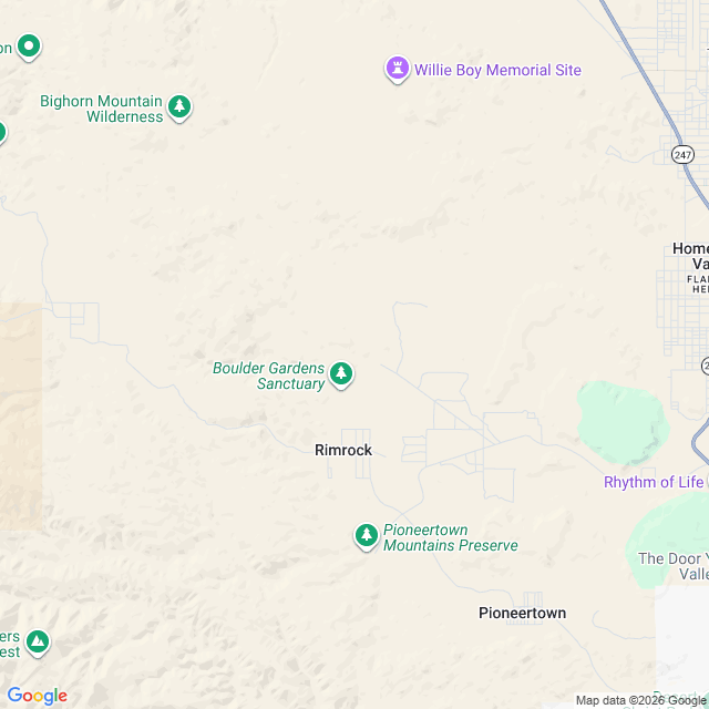 Approximate location