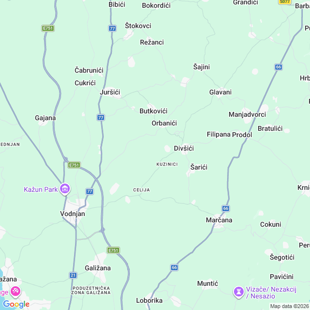 Approximate location