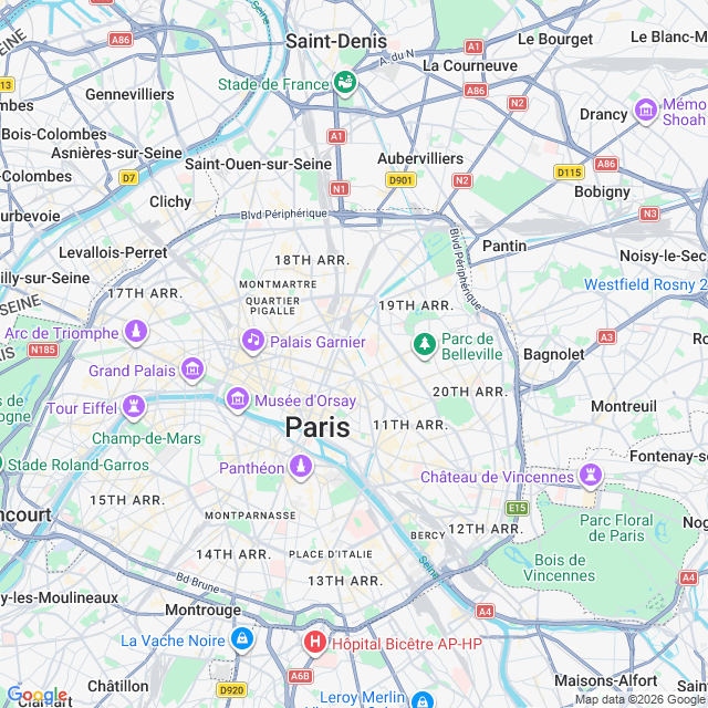 Approximate location