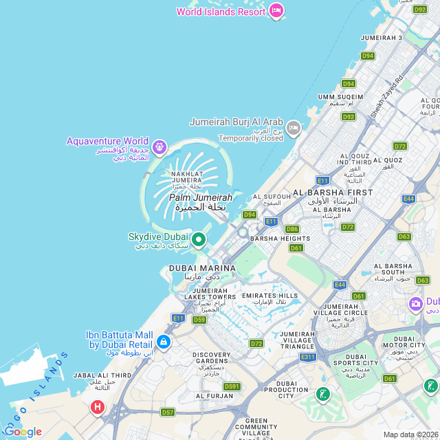 Approximate location