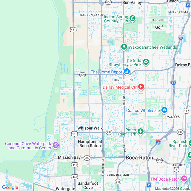 Approximate location