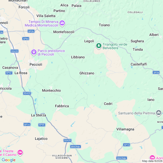Approximate location