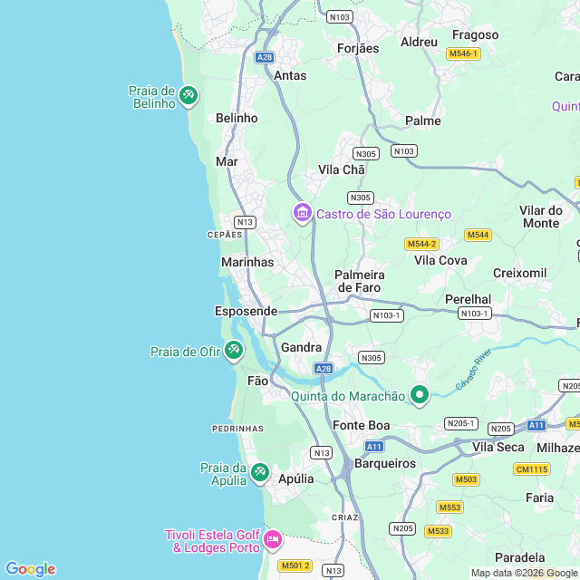 Approximate location