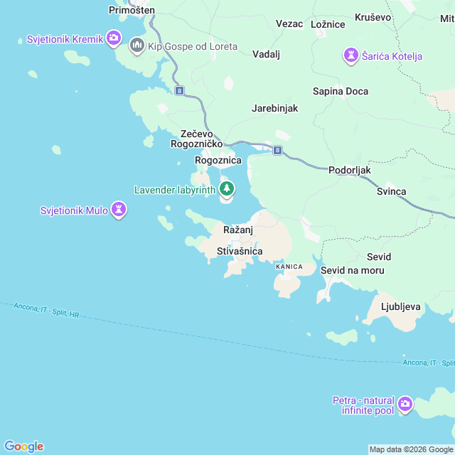 Approximate location