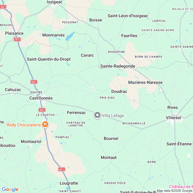 Approximate location
