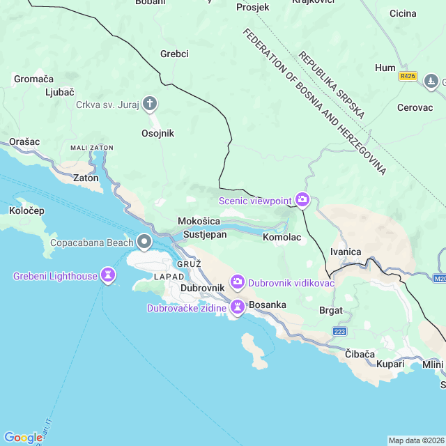 Approximate location