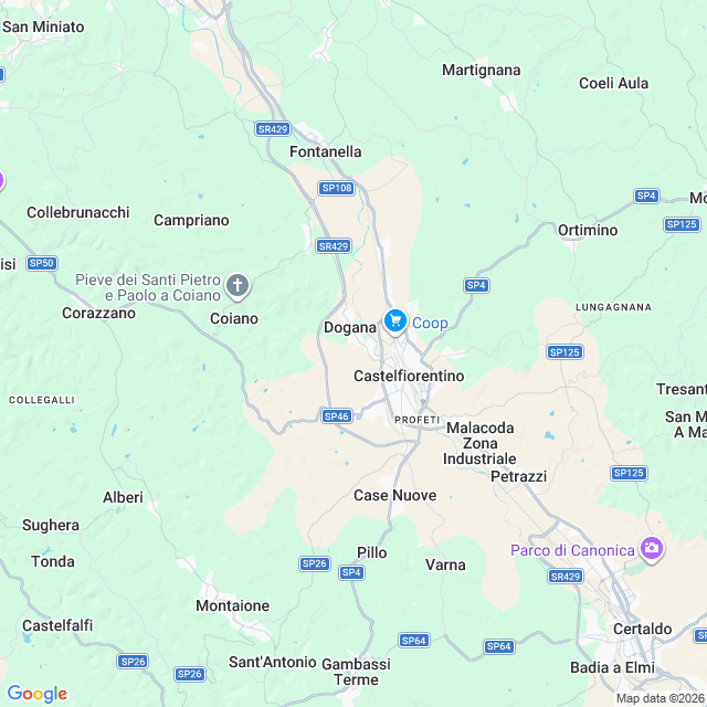 Approximate location