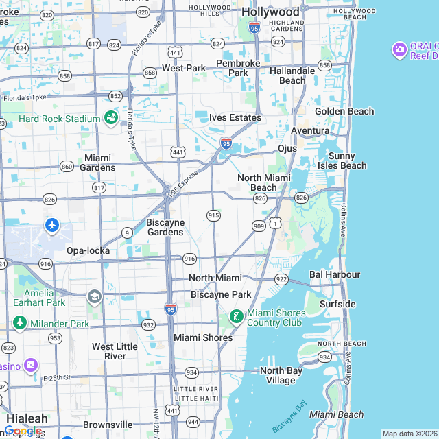 Approximate location