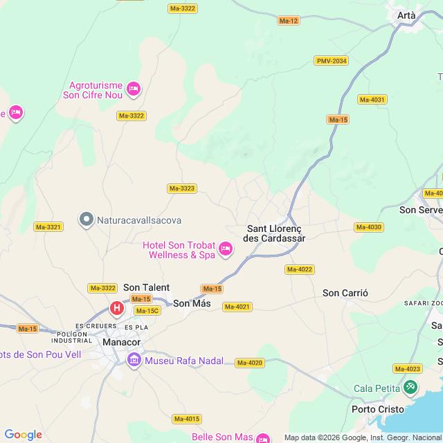 Approximate location