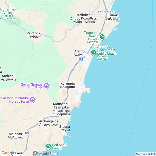 Approximate location