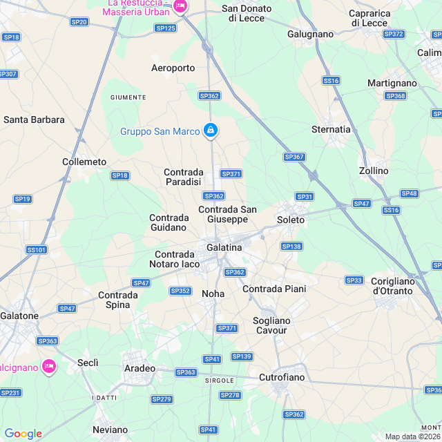 Approximate location
