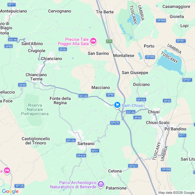 Approximate location