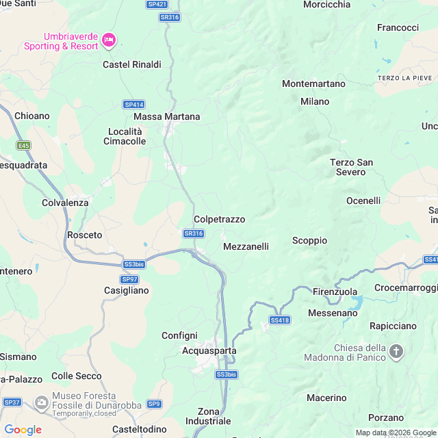 Approximate location