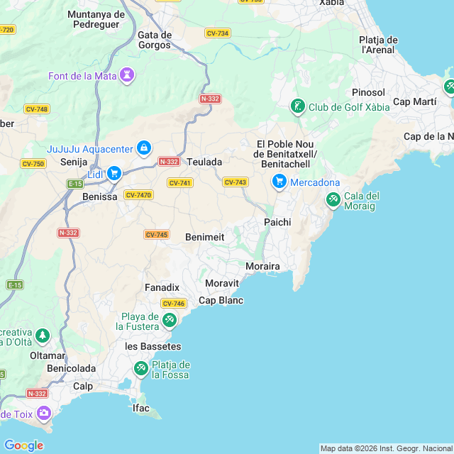 Approximate location