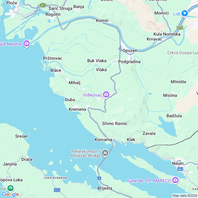 Approximate location