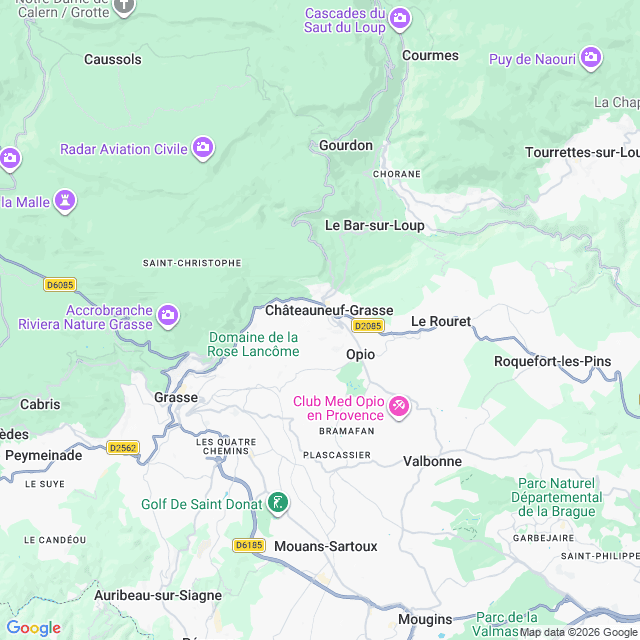 Approximate location