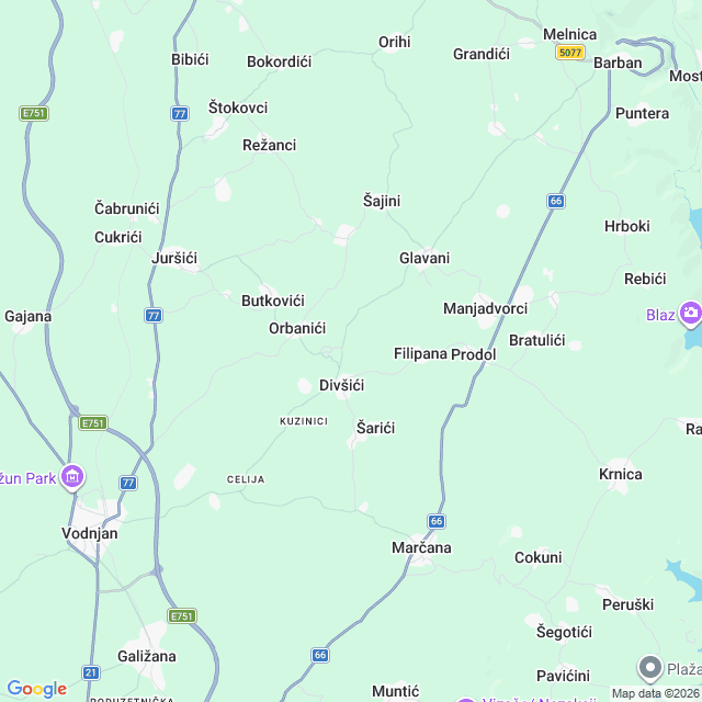 Approximate location