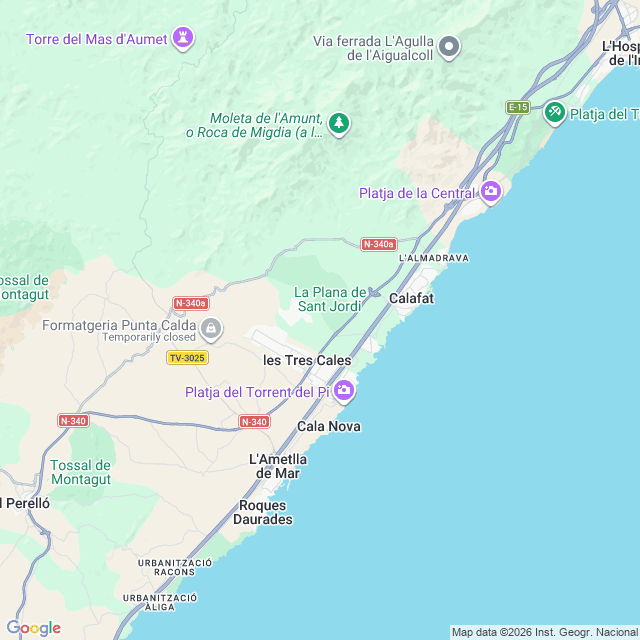 Approximate location