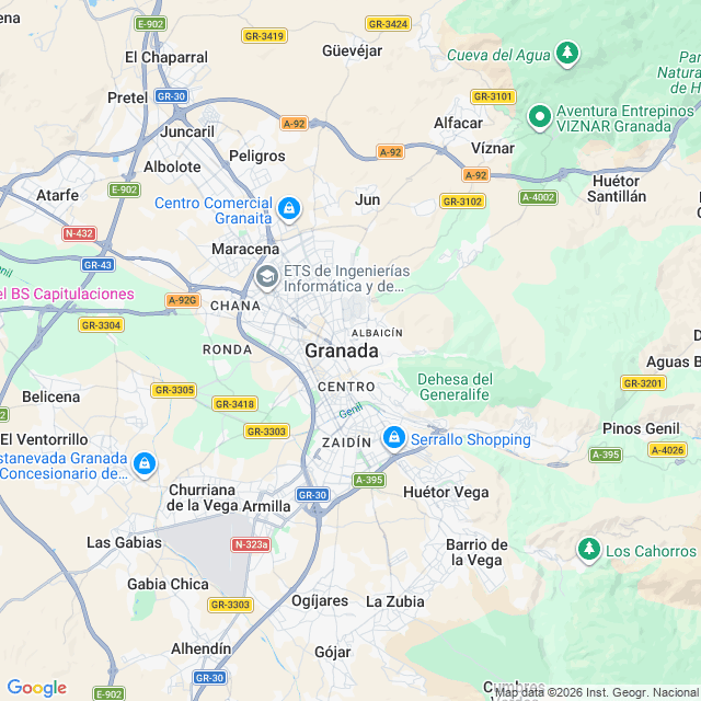 Approximate location