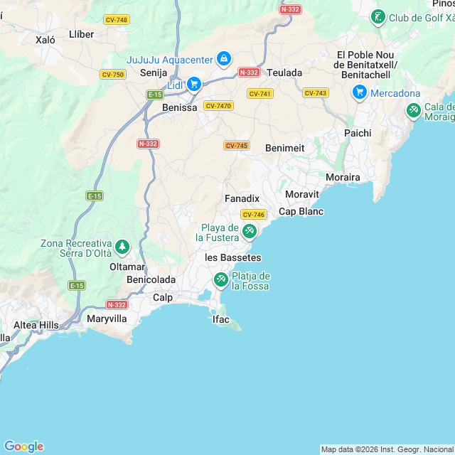 Approximate location