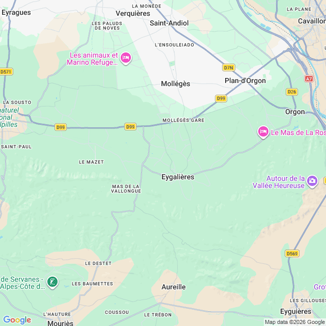 Approximate location
