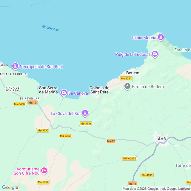Approximate location