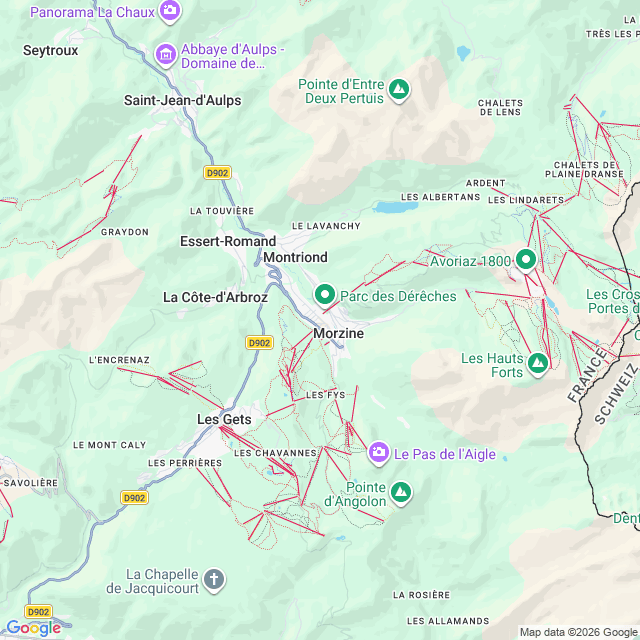 Approximate location