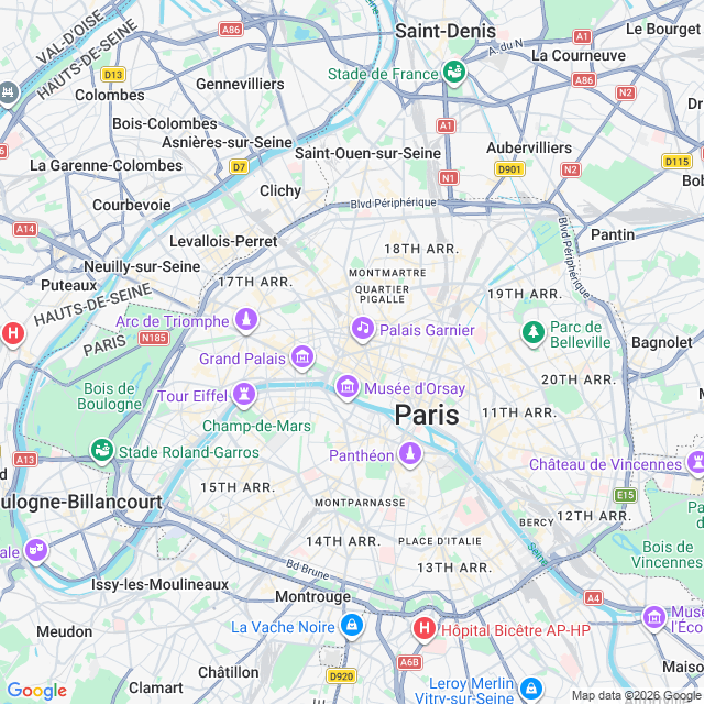 Approximate location