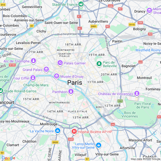 Approximate location