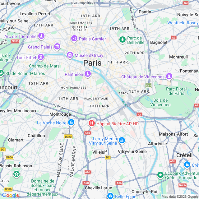 Approximate location