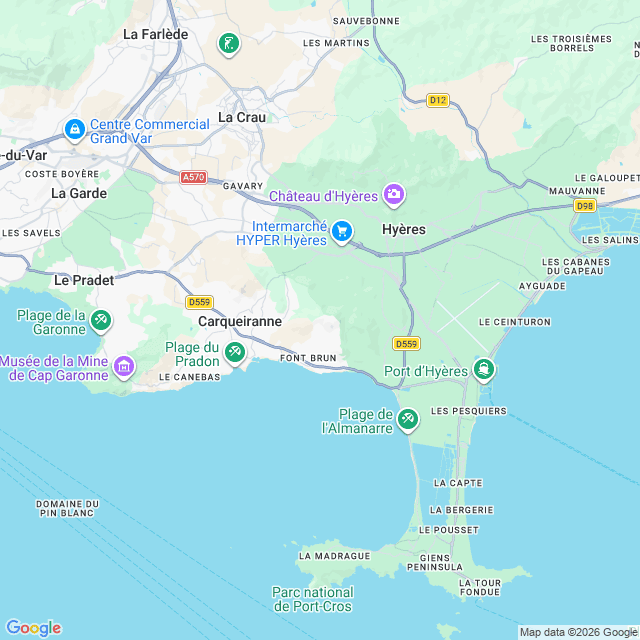 Approximate location