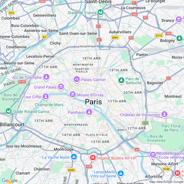 Approximate location